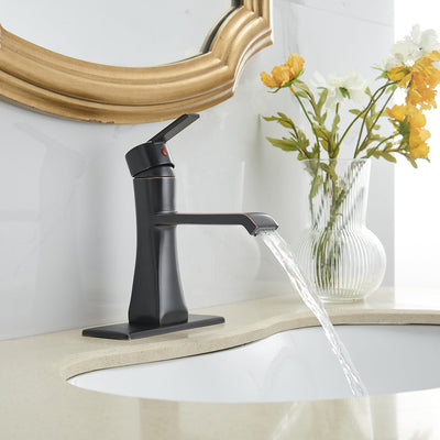 Single Hole Single-Handle Bathroom Faucet