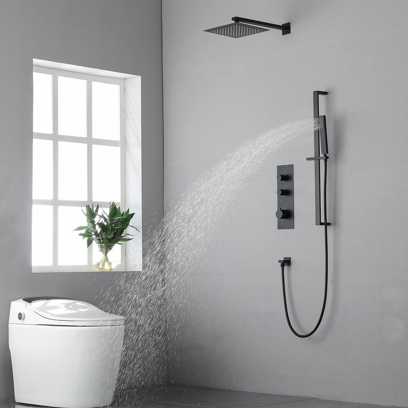 Large Flow Stainless Steel Constant Temperature Shower System