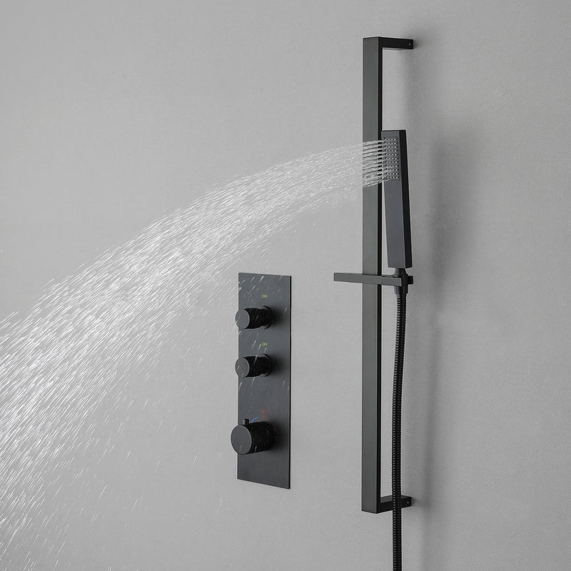 Large Flow Stainless Steel Constant Temperature Shower System