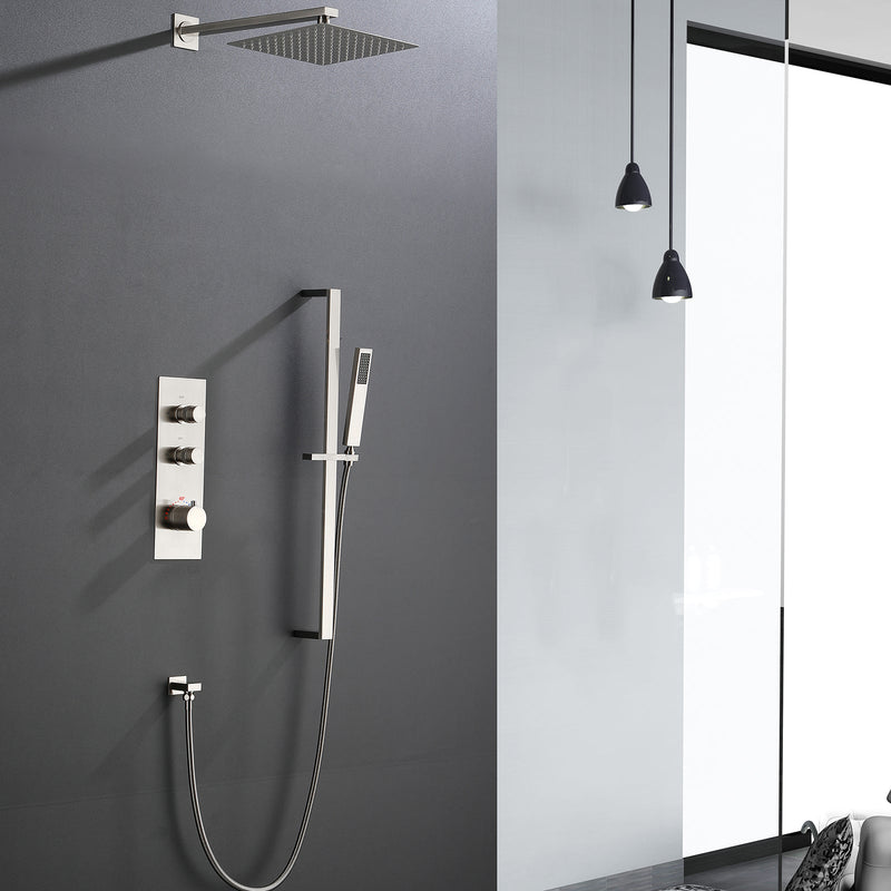 Large Flow Stainless Steel Constant Temperature Shower System