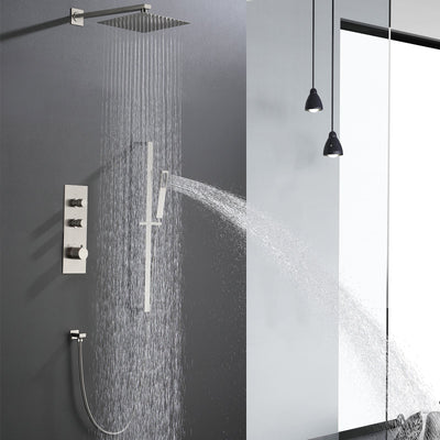 Large Flow Stainless Steel Constant Temperature Shower System