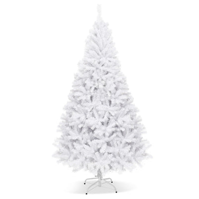 6' / 7.5' / 9' Hinged Artificial Christmas Tree with Metal Stand