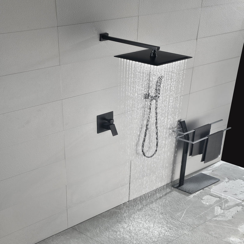 Bathroom Luxury Rain Mixer Shower Combo Set