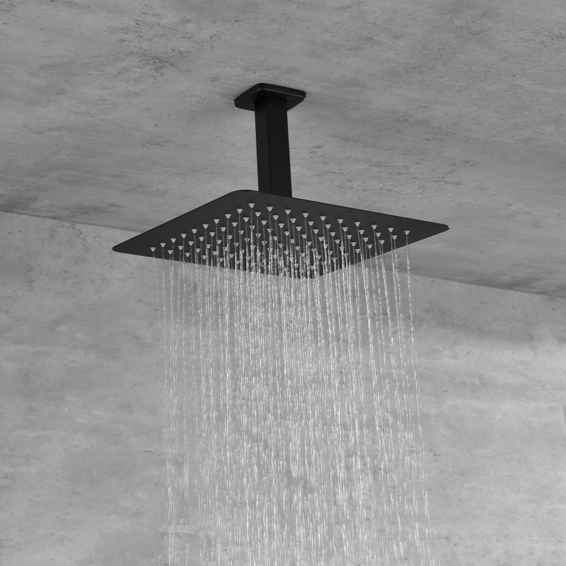 Ceiling Mounted Rainfall Shower Head Faucet