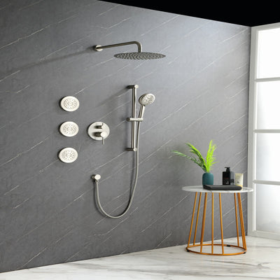 Shower Head with Lever Handles