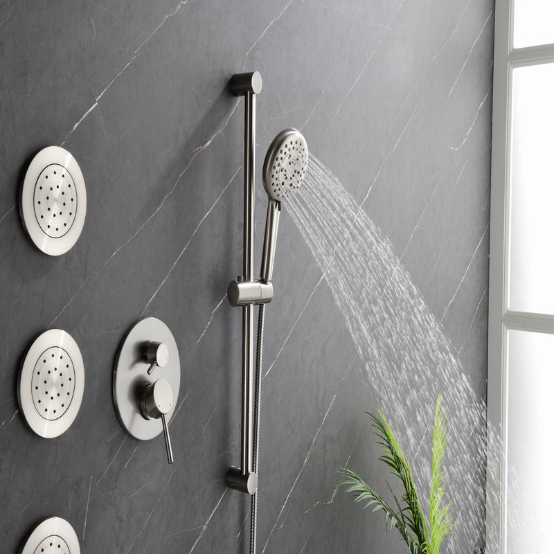 Shower Head with Lever Handles