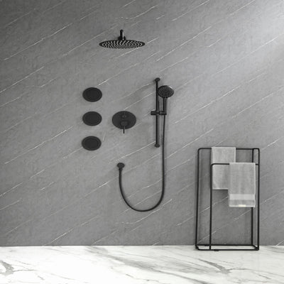 Shower Head with Lever Handles