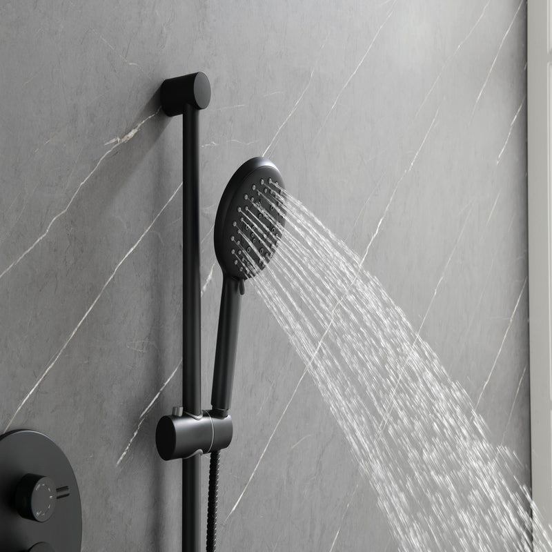 Shower Head with Lever Handles