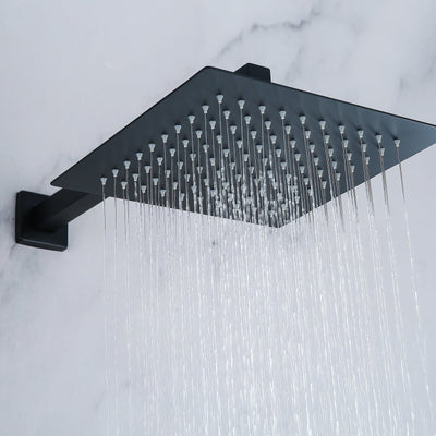 Wall Mounted Dual Function Shower System With Embedded-Box