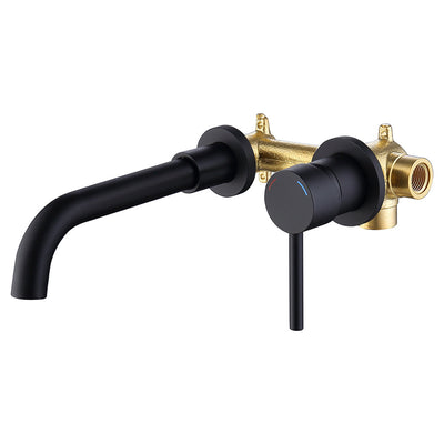 Single Handle 2 Holes Brass Rough-in Valve Included