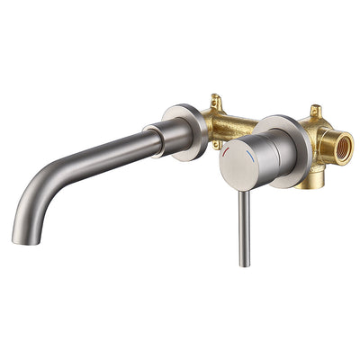 Single Handle 2 Holes Brass Rough-in Valve Included