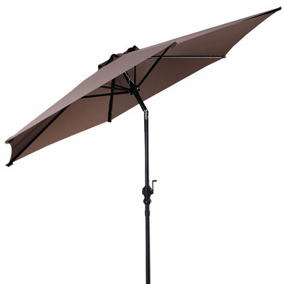 9 ft Patio Outdoor Umbrella with Crank