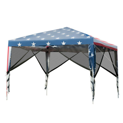 Outdoor 10'x 10' Pop-up Canopy Tent Gazebo Canopy