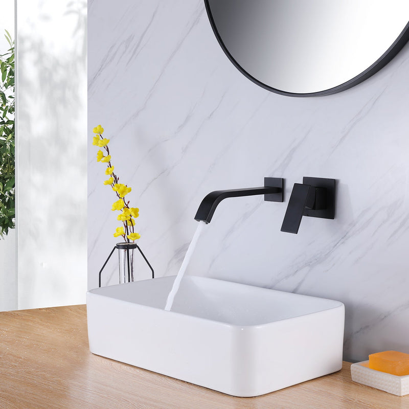 Wall Mounted Bathroom Faucet Vanity Vessel Sink Faucet