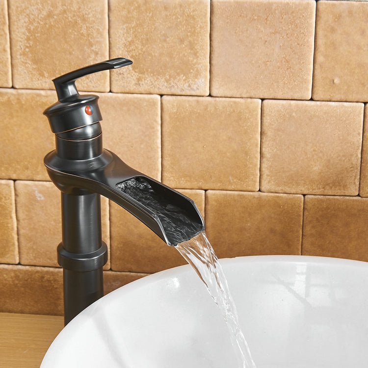 Single Handle Single Hole Bathroom Faucet Pop-Up Drain Included and Supply Lines