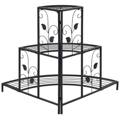 3-Tier Shelf Flower Plant Display Stand Rack