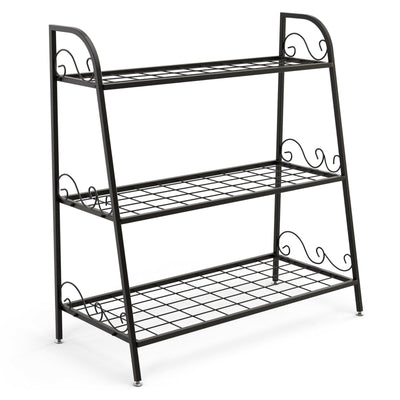 3-Tier Metal Plant Stand and Display Rack