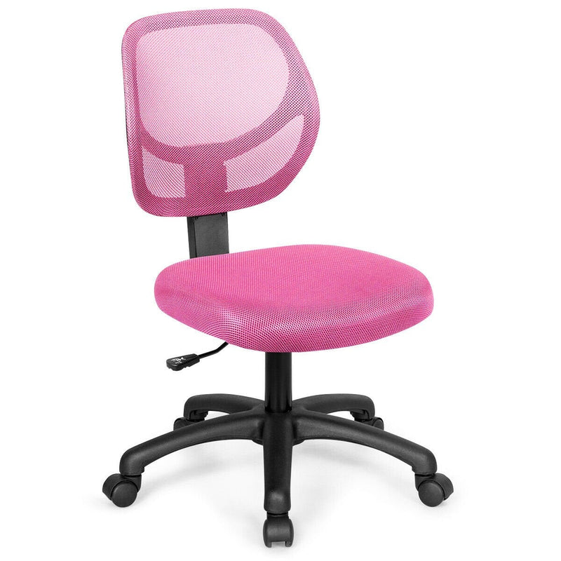 Low-back Computer Task Office Desk Chair with Swivel Casters