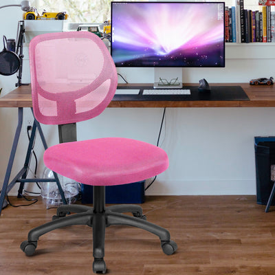 Low-back Computer Task Office Desk Chair with Swivel Casters