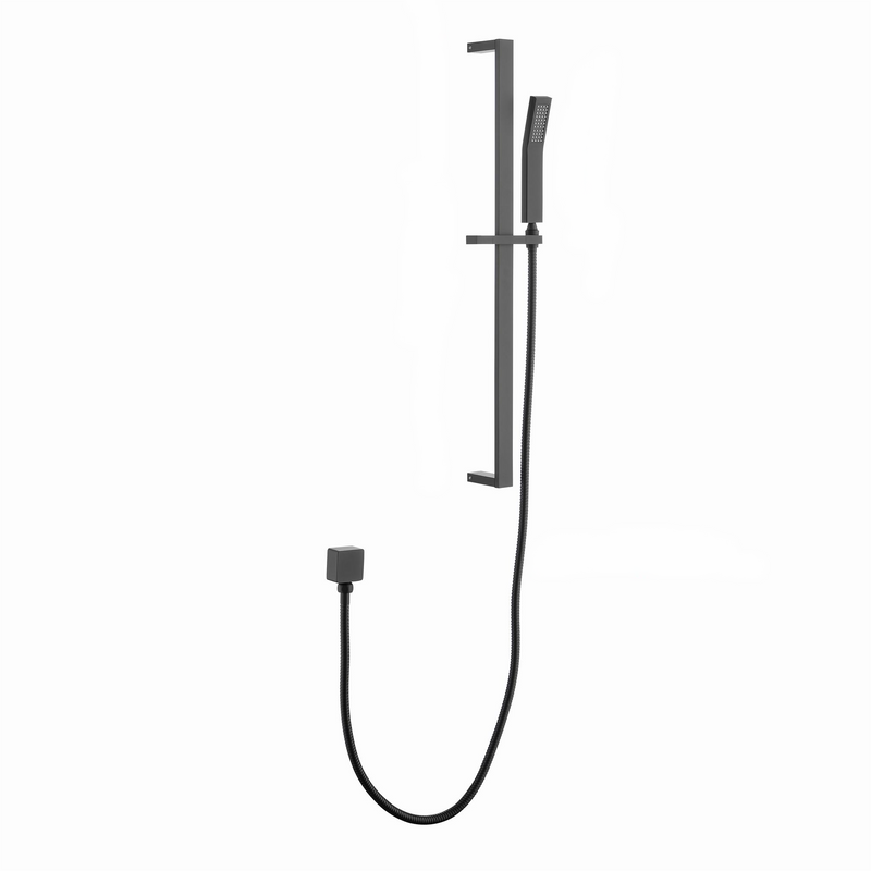 Matte Black Handheld Shower with 59-Inch Hose