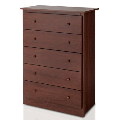 Freestanding Storage Cabinet Dresser with 5 Drawers