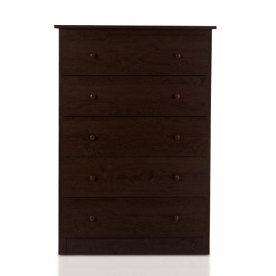 Freestanding Storage Cabinet Dresser with 5 Drawers