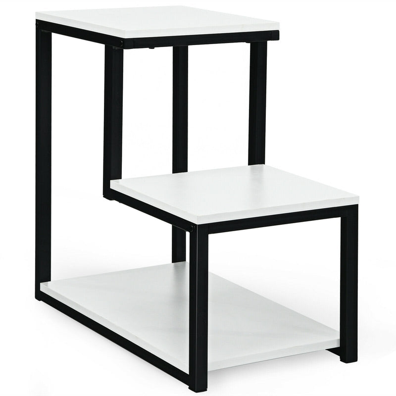 3-Tier End Table in Ladder-shape Design