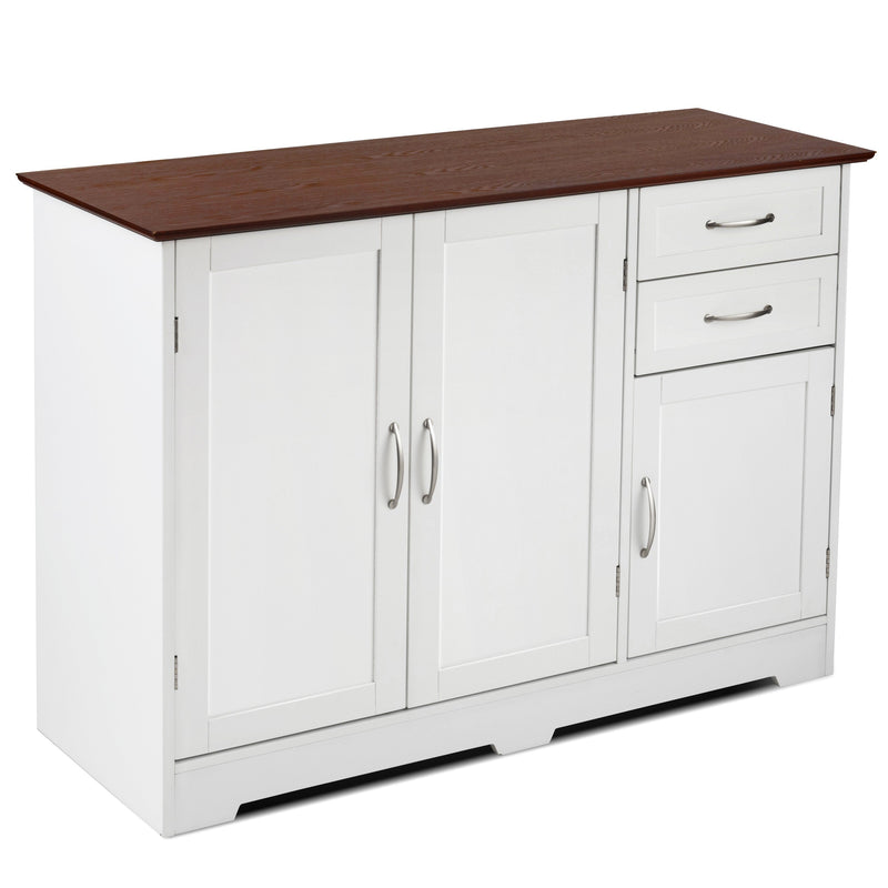 Freestanding Sideboard Storage Cabinet with Drawers