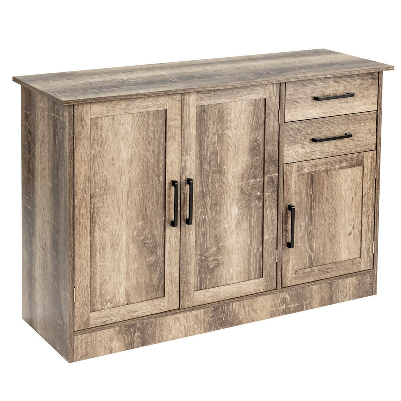 Buffet Kitchen Storage Cabinet with 2 Drawers