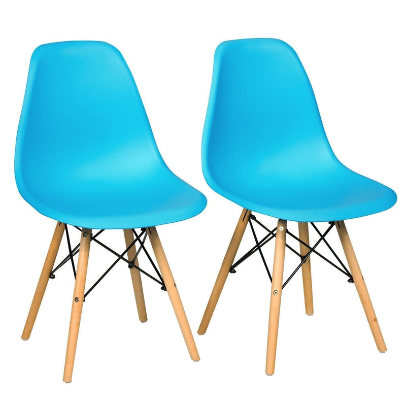 Set of 2 Mid Century Modern DSW Dining Side Chair