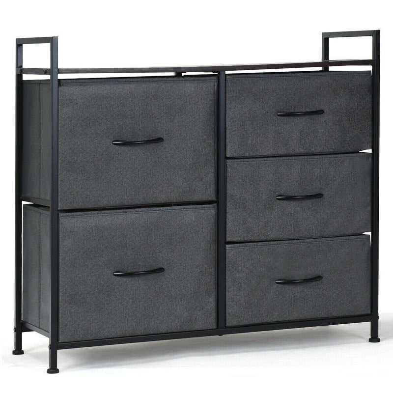 5 Dorm Room Unit Side Drawers Storage