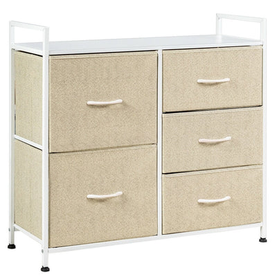 5 Dorm Room Unit Side Drawers Storage