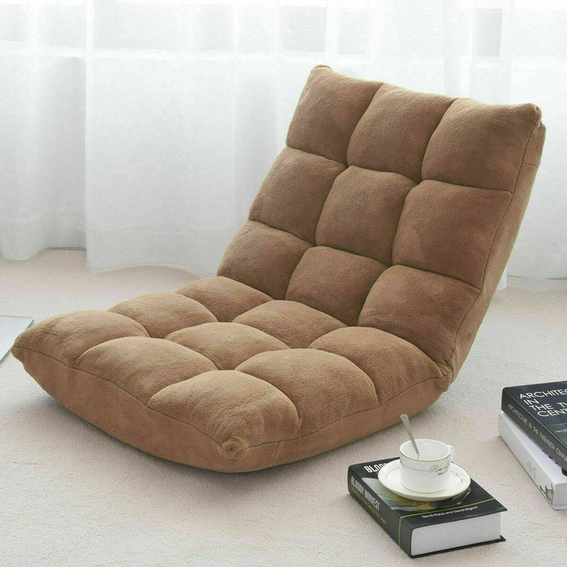 Adjustable 14-position Cushioned Floor Chair