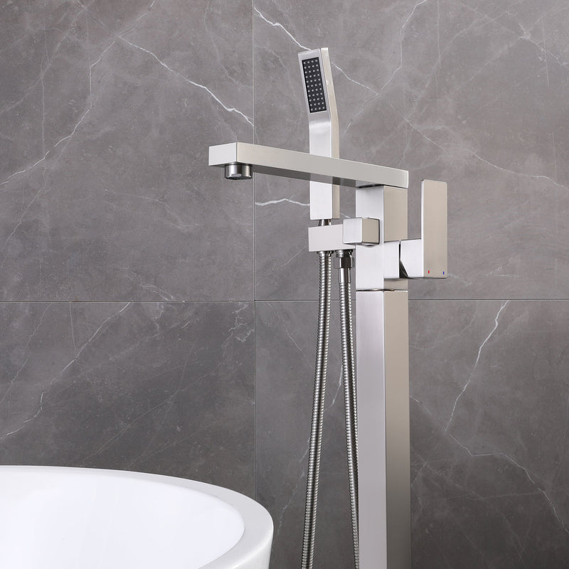 Single Handle Floor Mounted Freestanding Tub Filler