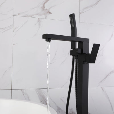 Single Handle Floor Mounted Freestanding Tub Filler