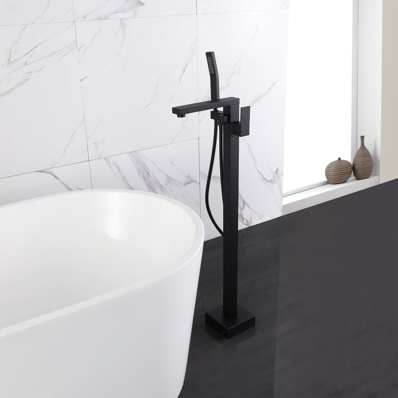 Single Handle Floor Mounted Freestanding Tub Filler