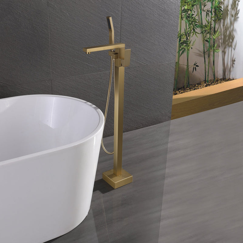 Single Handle Floor Mounted Freestanding Tub Filler