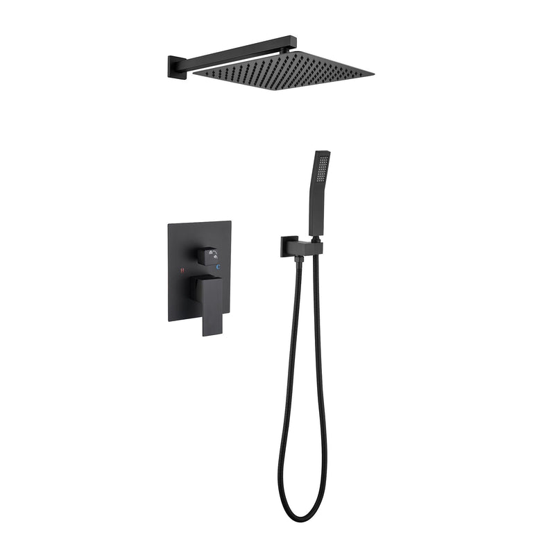 Bathroom Luxury Rain Mixer Shower Combo Set