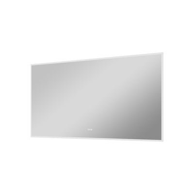 84 in. W x 42 in. H Rectangular Frameless Anti-Fog LED Light Dimmable Wall Mount Premium Bathroom Vanity Mirror